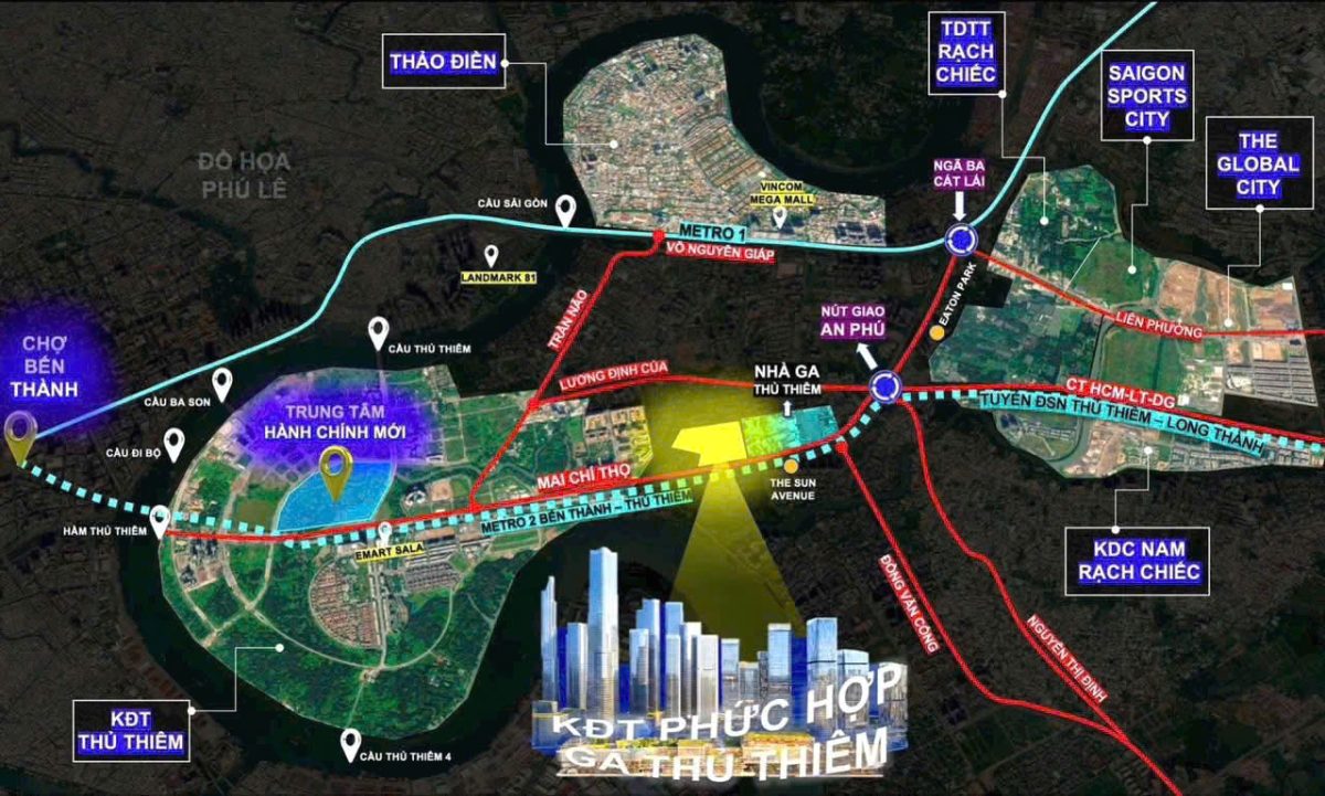 The Magneta khu đô thị - Phoi canh
